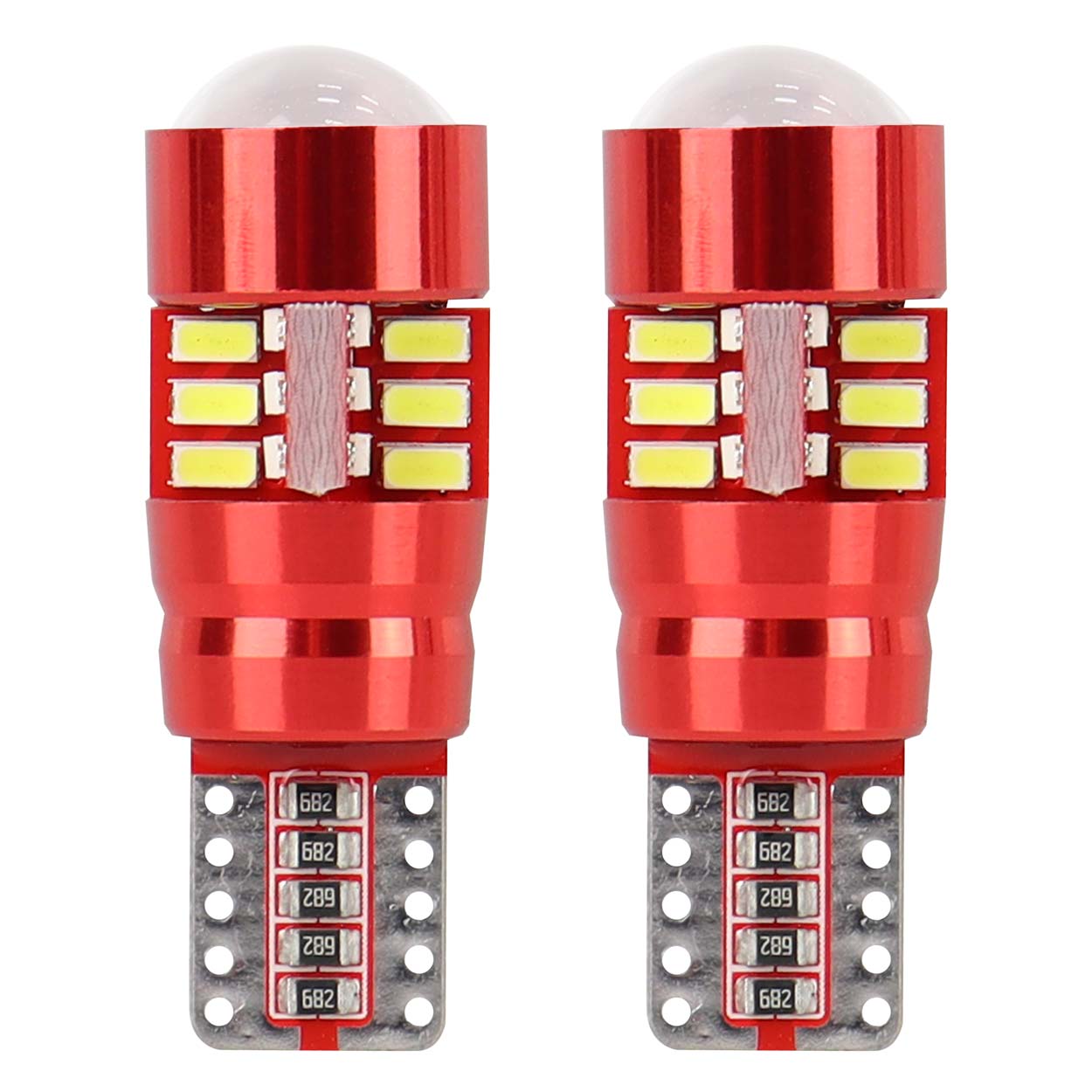 LED CANBUS 27SMD 3014 T10e (W5W) BRANCO 12V/24V