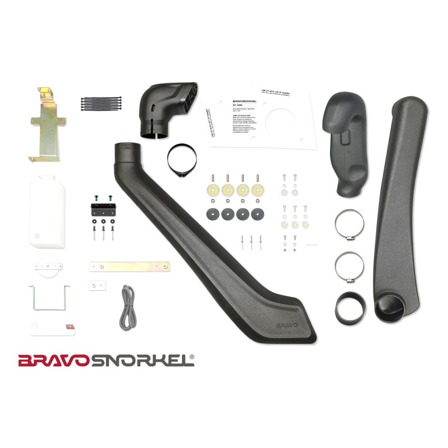 SNORKEL BRAVO MITSUBISHI PAJERO V80 V90 (2007+)