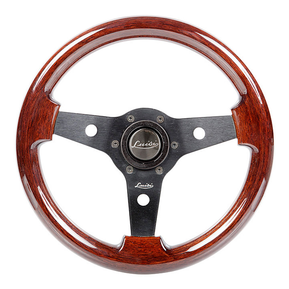 VOLANTE EM MADEIRA LUISI 