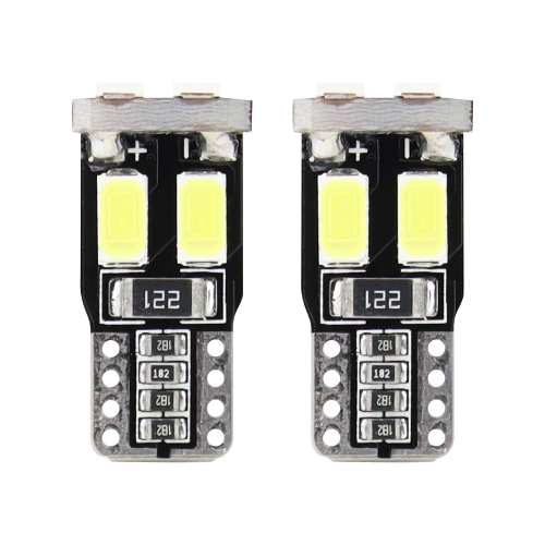 LED CANBUS  6SMD-2 5730 T10 (W5W) - BRANCO