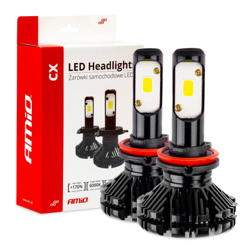 KIT LED HEADLIGHT AMIO - H8/H9/H11 CX SERIES