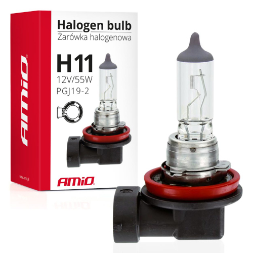 LAMPADA HALOGENEO H11 12V 55W - UV FILTER (E4)