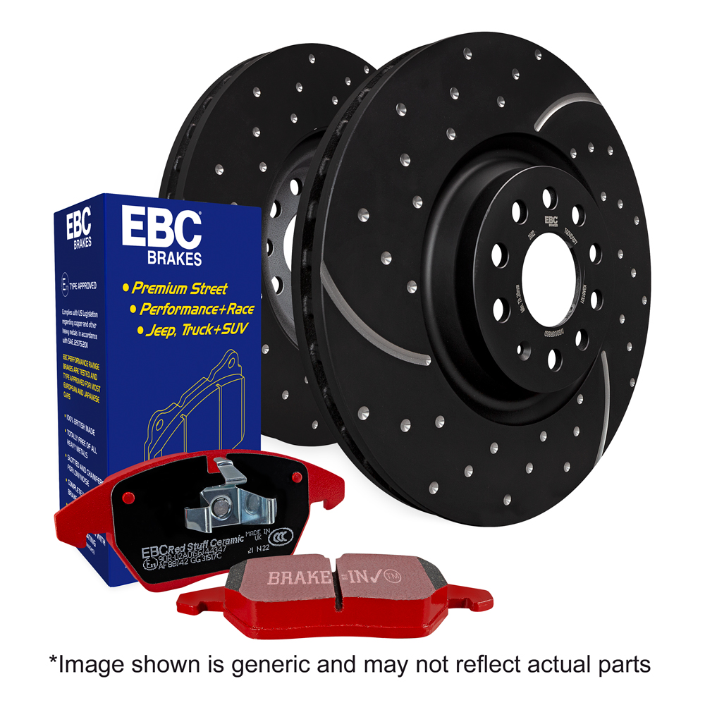 EBC RED + GD - KIT PD12KF (FRENTE) - PD12KF306