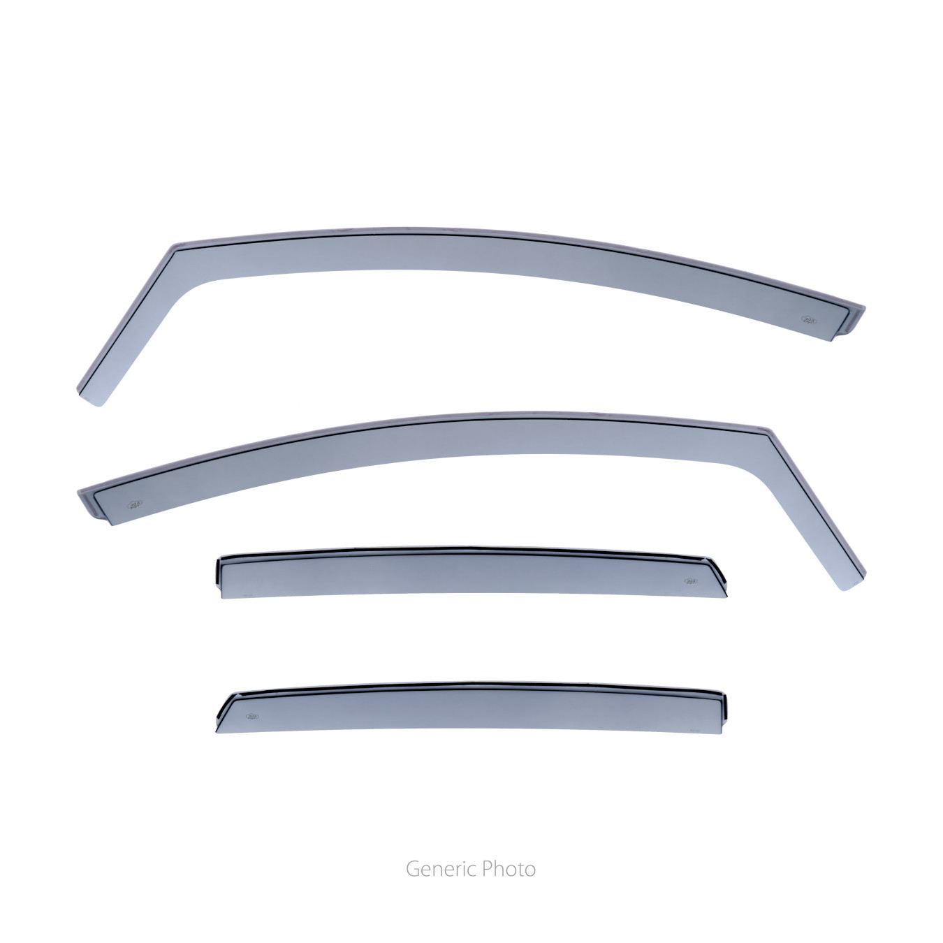 AUTO PARAVENTOS / CHUVENTOS - AUDI A3, A3 SPORTBACK (E4) SW, 2004 - 2012, 5 PORTAS, APLICAÇÃO INTERIOR - 02010FR - KIT FRENTE + TRÁS
