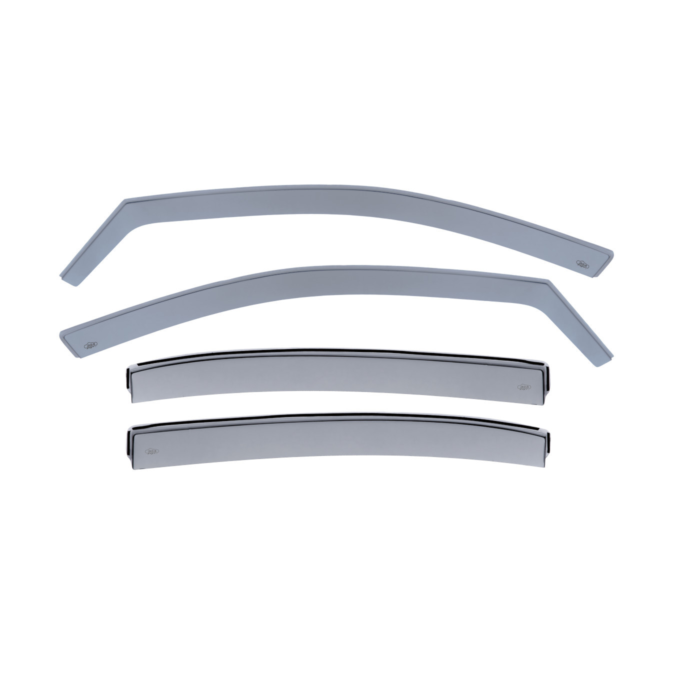 AUTO PARAVENTOS / CHUVENTOS - SKODA OCTAVIA III (E4) SEDAN, 2013 - , 4 PORTAS, APLICAÇÃO INTERIOR - 22113FR - KIT FRENTE + TRÁS